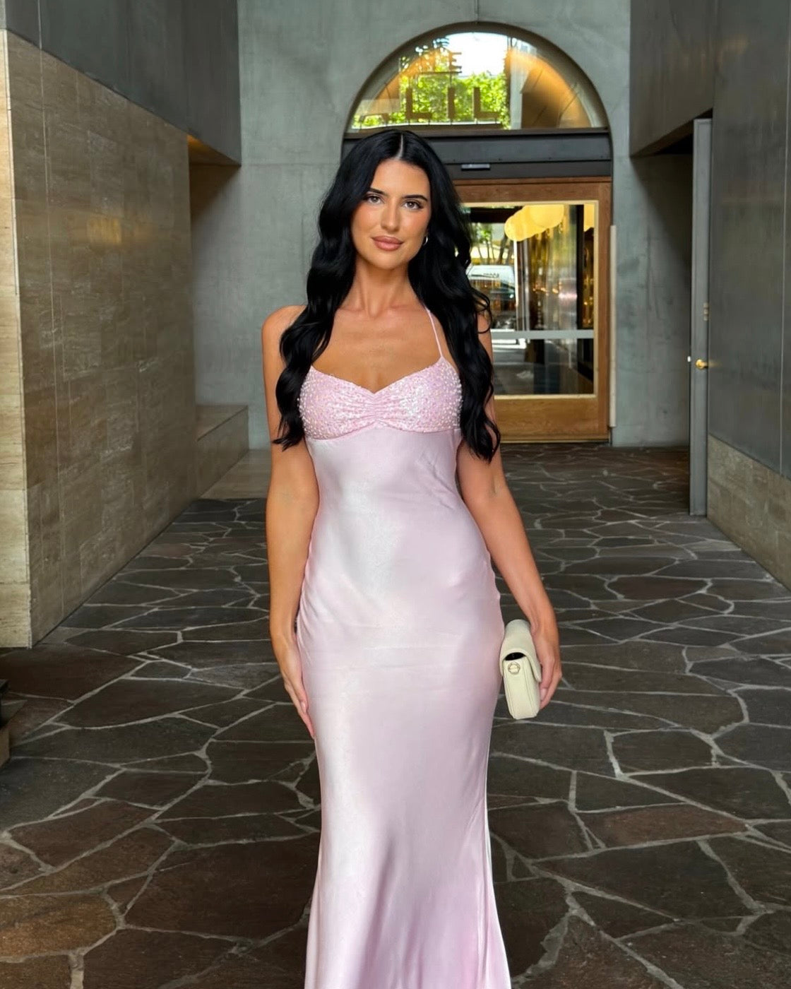 jade maxi dress i am delilah I am Delilah Jade Maxi - Quartz