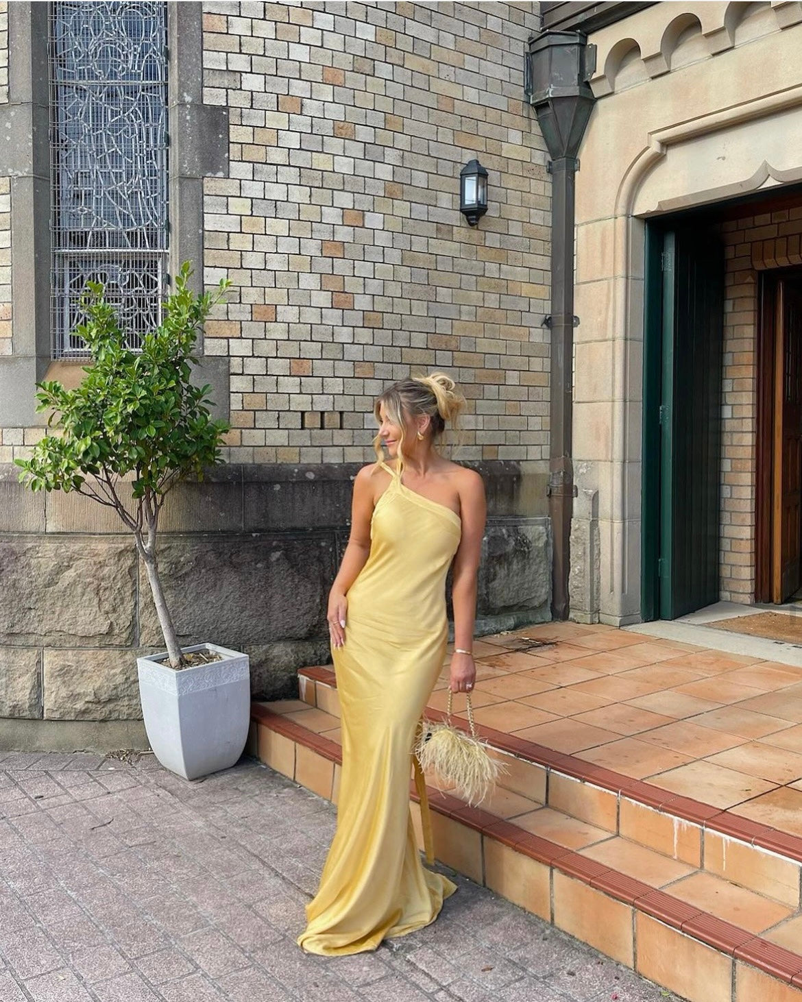 Arcina Ori Monique Gown - Yellow | Rent with Iz Arcina Ori Monique Gown - Yellow | Rent with Iz