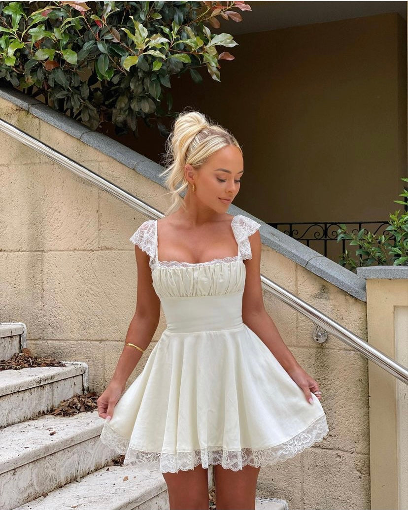 House of CB Kaia Mini Dress Rent with Iz House of CB Kaia Mini Dress Rent with Iz