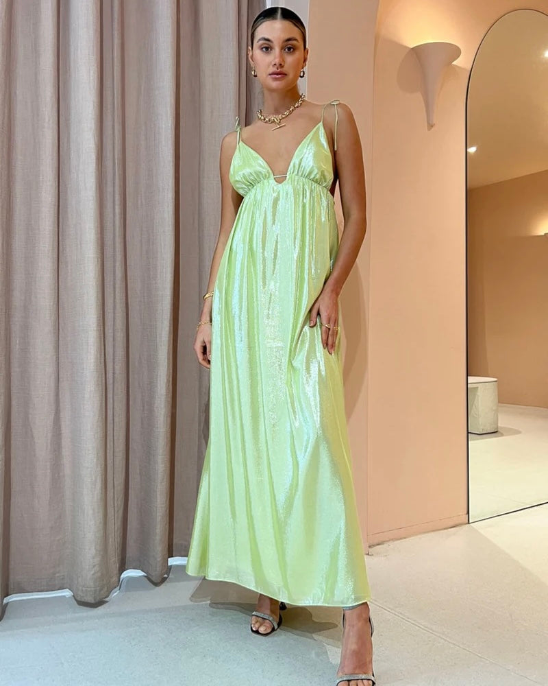 Manning Cartell Neon Heart Maxi Rent with Iz Manning Cartell Neon Heart Maxi Rent with Iz