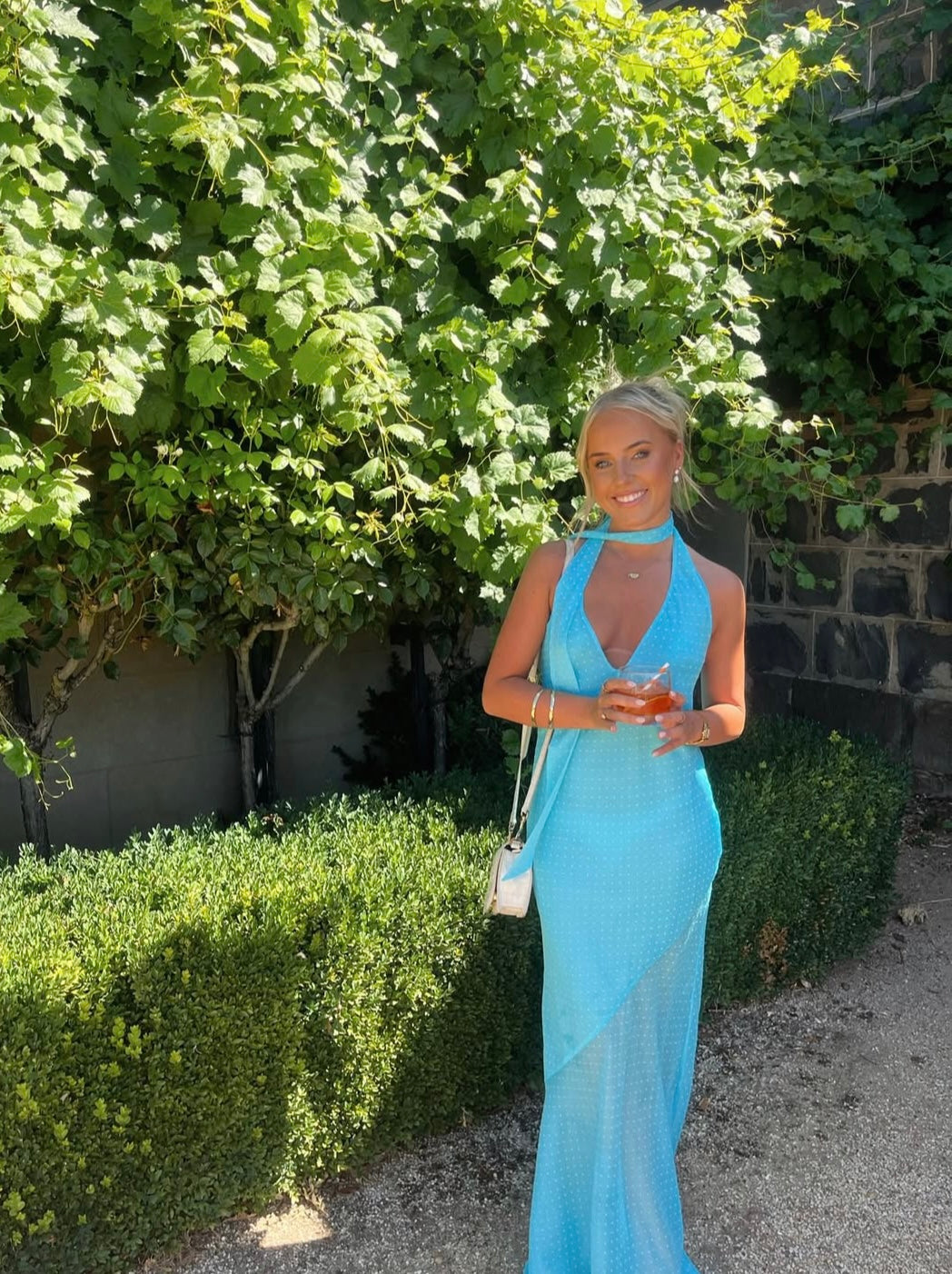 I Am Delilah Jasmine Maxi (Blue) - Designer Dress Hire – Rent with Iz