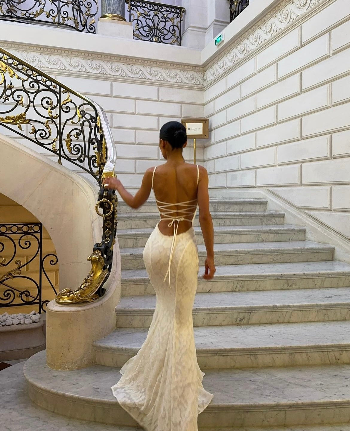 House of CB Joan Maxi Dress Rent with Iz House of CB Joan Maxi Dress Rent with Iz