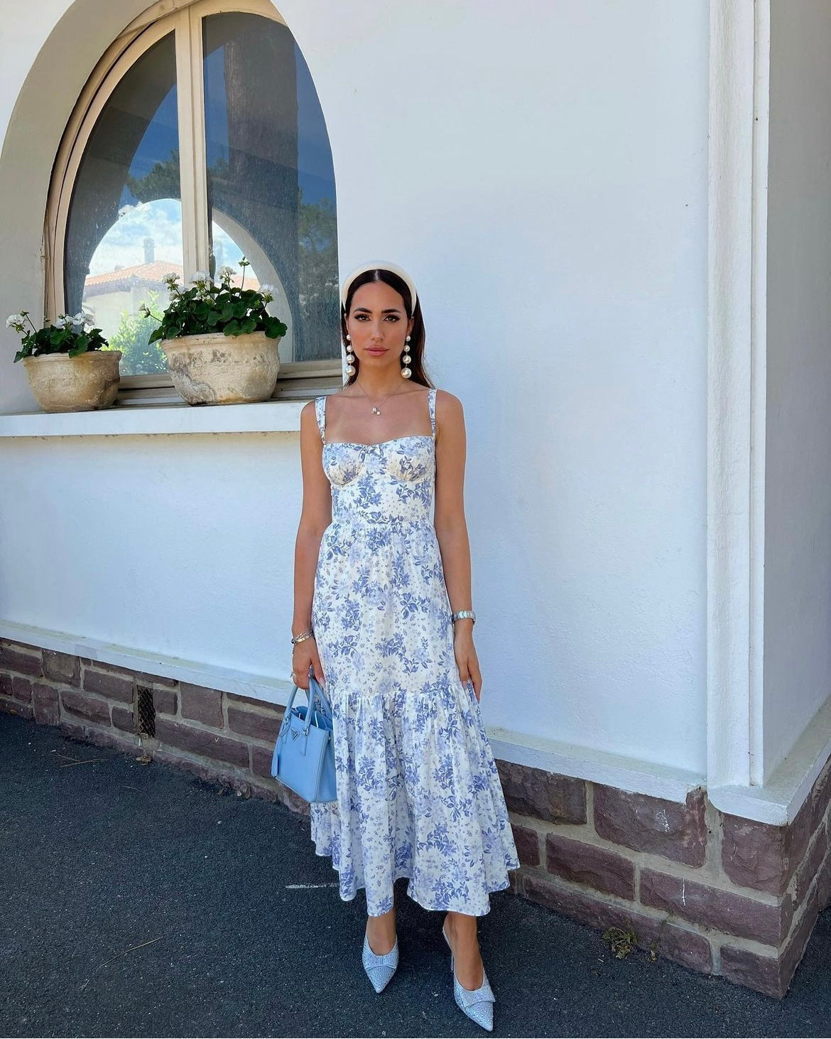 House of CB Elia Midi Dress – Rent with Iz