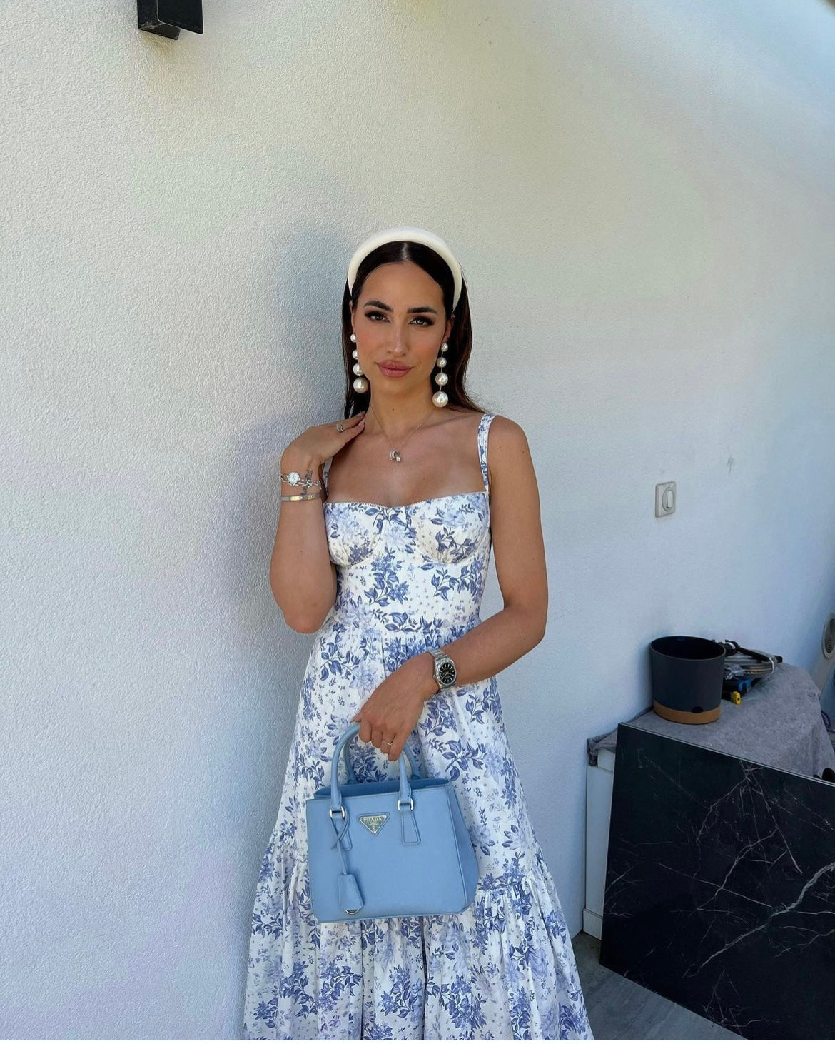 House of CB Elia Midi Dress – Rent with Iz