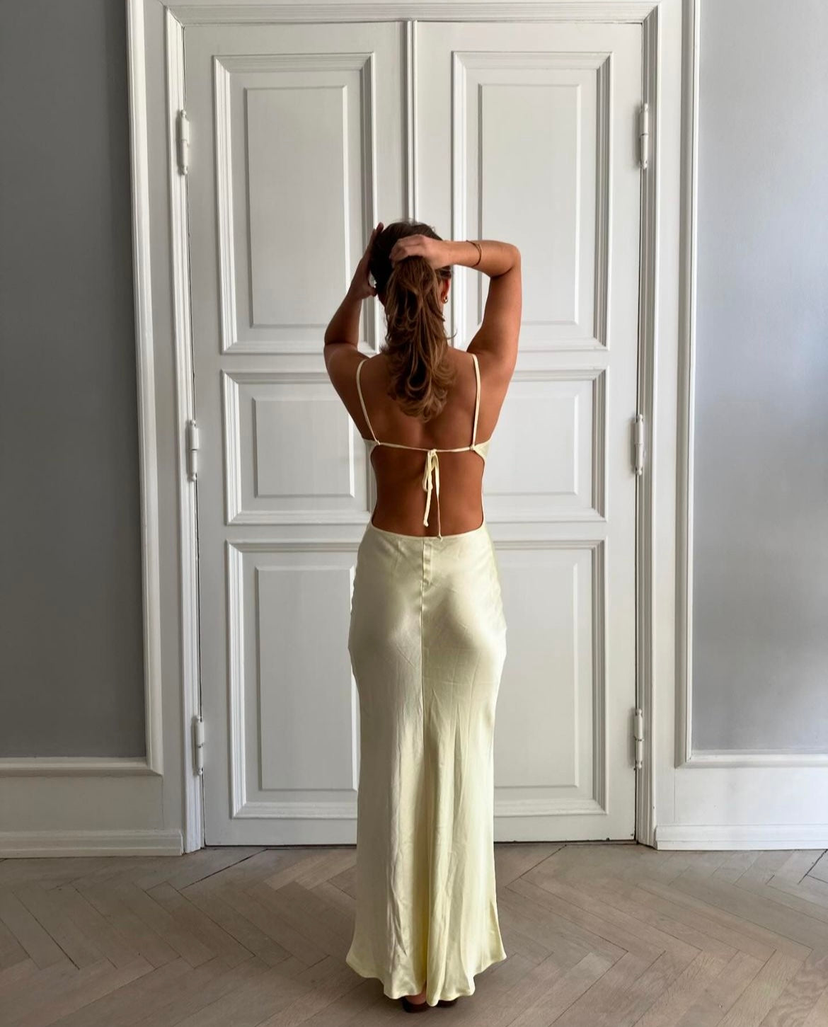 Bec & Bridge Cedar City Dress (Ice Yellow) - Rent With Iz Rent with Iz Bec & Bridge Cedar City Dress (Ice Yellow) - Rent With Iz Rent with Iz