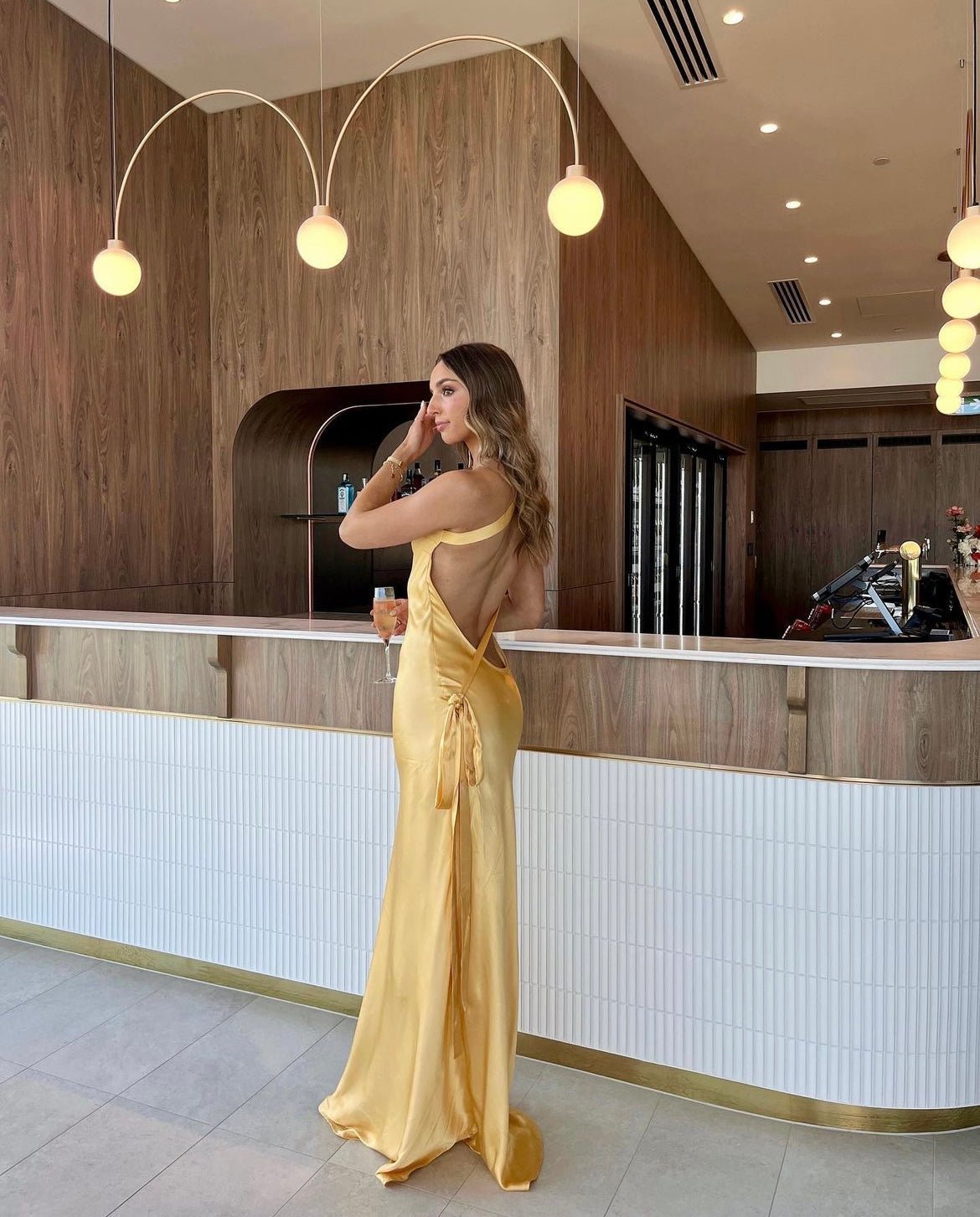 Arcina Ori Monique Gown - Yellow | Rent with Iz