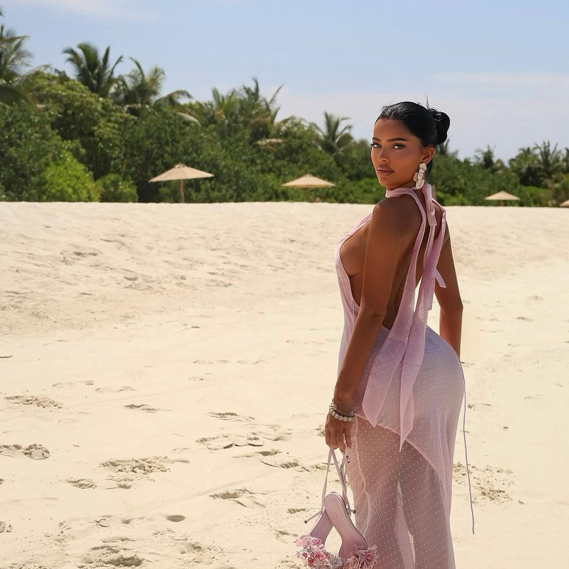 I am Delilah Jasmine Pink Maxi