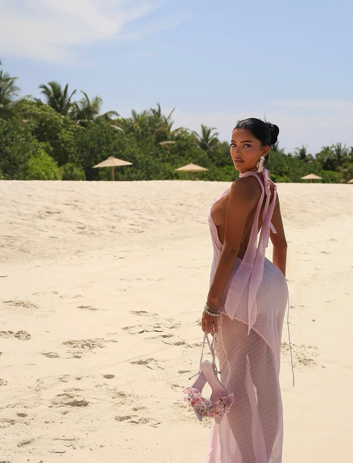 I am Delilah Jasmine Pink Maxi