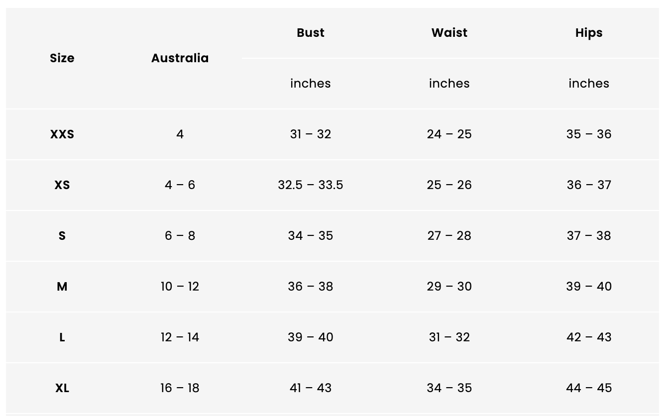 LPA size guide