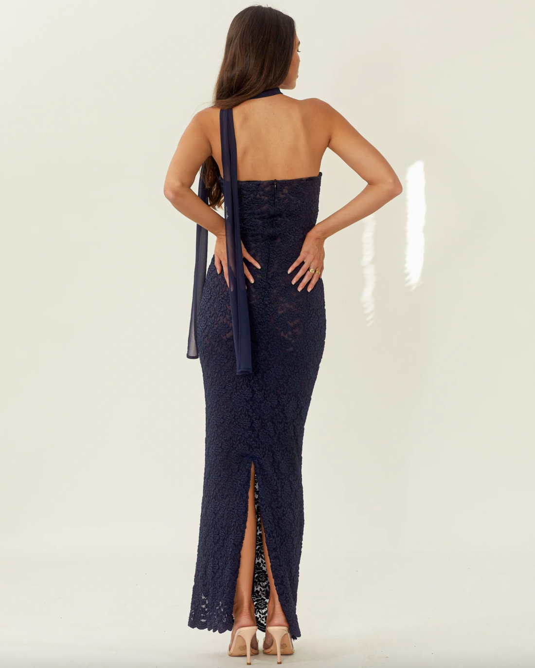 arcina ori navy lace dress Arcina Ori Meredith Dress in Navy Rent a Dress
