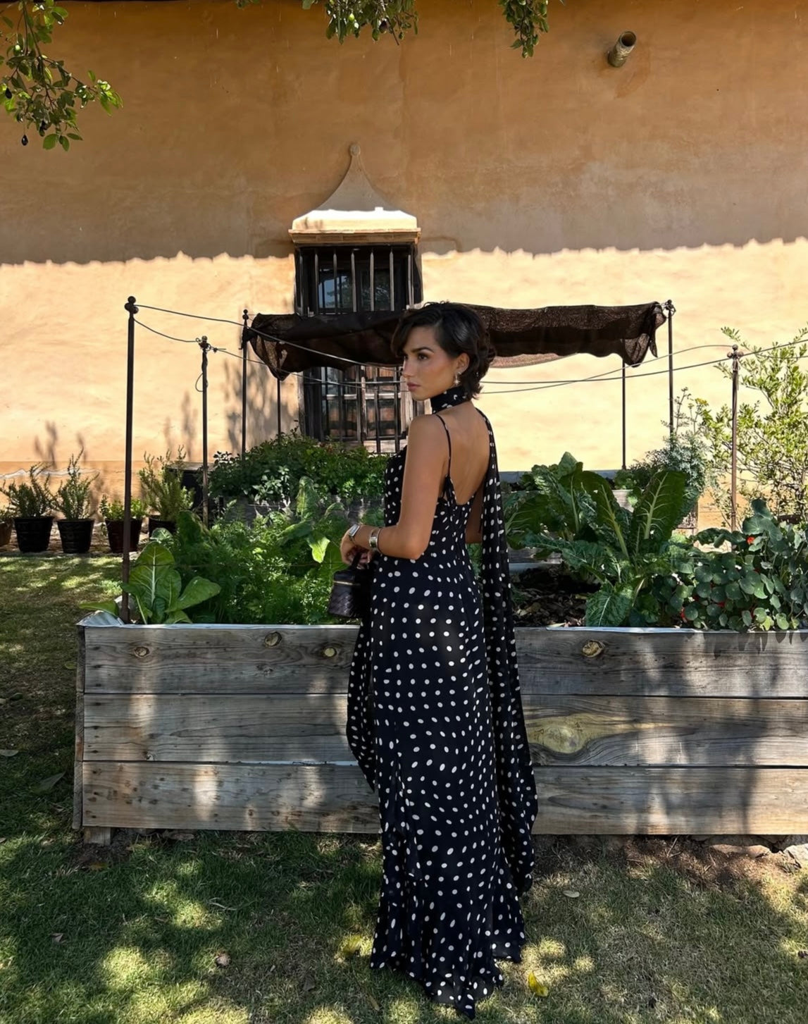 LPA Spotty Maxi Dress - Rent with Iz