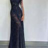 House of CB corseted black maxi dress | Rent with Iz