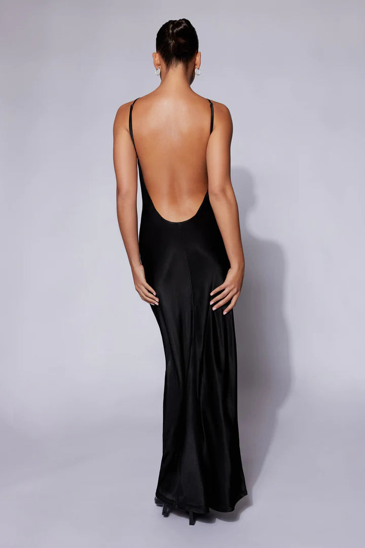 Meshki Lucia Maxi Dress - Black Rent with Iz Meshki Lucia Maxi Dress - Black Rent with Iz